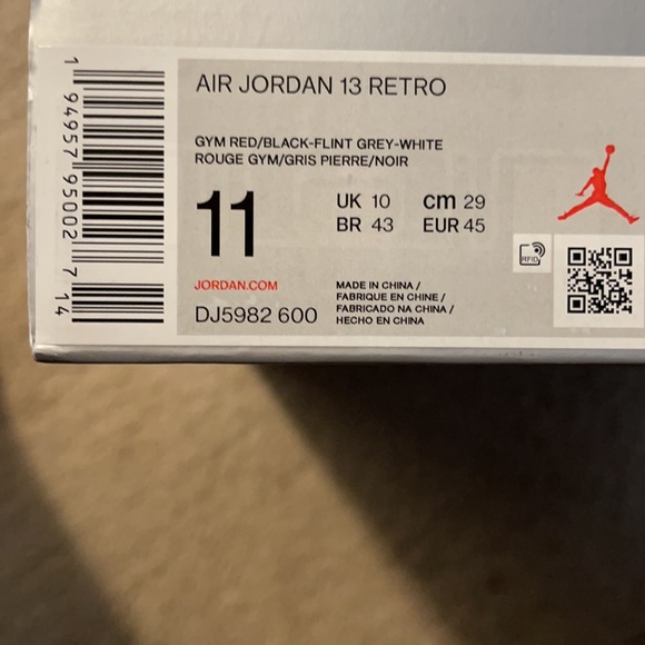 Air Jordan 13 Retro size 11 NIB - Picture 4 of 4